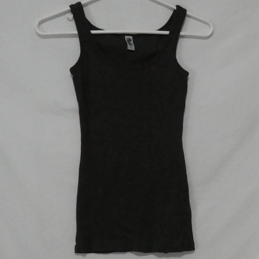 FLUO | medium | Chocolate Brown Tank Top